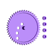 large_tracing_gear_and_pins.stl Sand Spirograph