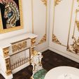 Classic-Dinning-Room-01-White-9.jpg Classic Dinning Room 01 White and Gold