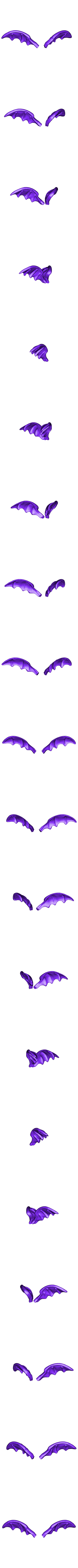 Wings toothless.obj Toothless Pop Funko 3D print model