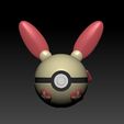 pokeball-plusle-1.jpg Pokemon Plusle Pokeball