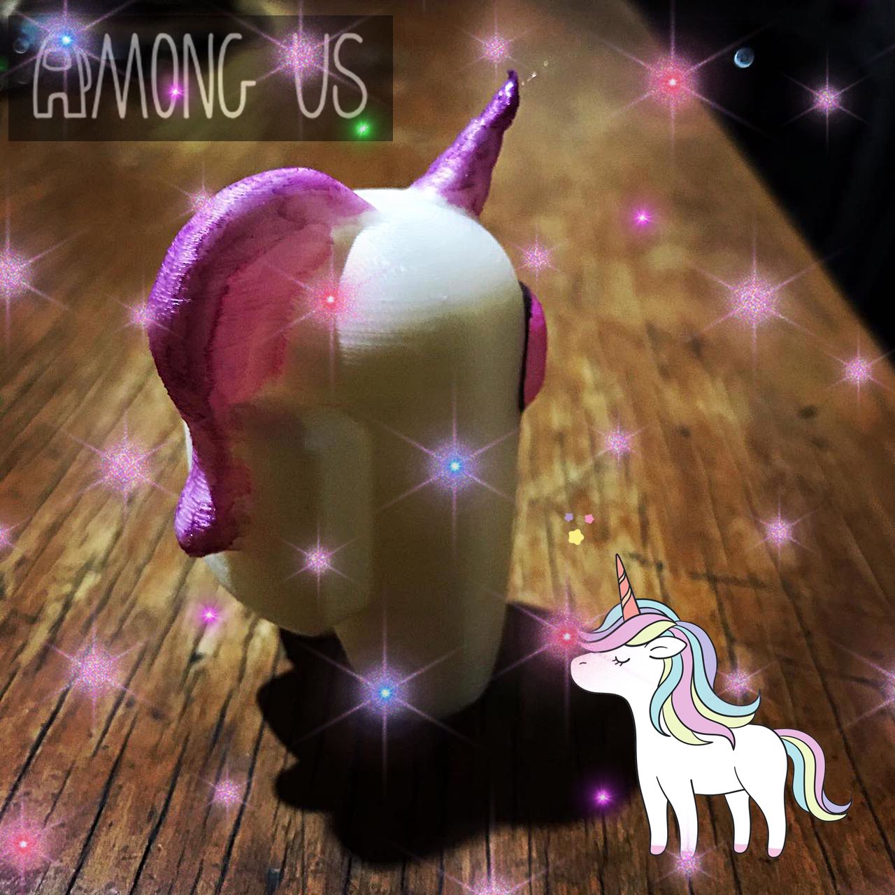 stl file among us unicorn v2 3d printable model to download cults