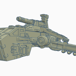 3b6066f1-44bb-4310-9b33-4671e11c2ea0.png Fichier 3D gratuit Thunderhawk Gunship- Warhammer 40K・Plan pour impression 3D à télécharger, DeltaG