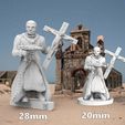 fatherpeter.JPG Descargar archivo STL gratis Versión de 28mm del Padre O'Pray - DarkFuture・Modelo para la impresora 3D