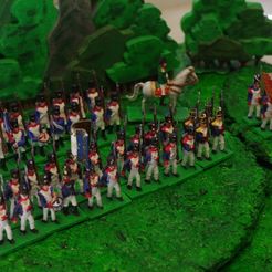9faaea75d308057caab0cb21ba5c6a44_display_large.JPG Free STL file Napoleonics - Part 16 - French Infantry Mk III・3D print object to download