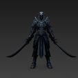 Noble-Warrior-of-the-Shadows-1.jpg Noble Warrior of the Shadows – 3D Printable Armored Drow Knight Figure Model