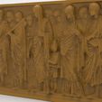 untitled.40.jpg 3D model stl, Rome culture,Relief of the Ara Pacis Augustae with Procession,rome sculpture stl,3d-scan model stl file.For mill and 3d print.