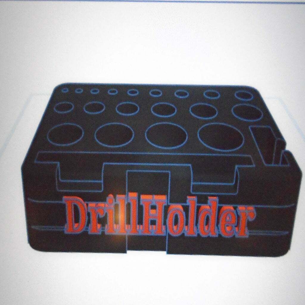 DSC00463.JPG Free STL file Drill Holder 2.0・3D printer design to download, MTprint