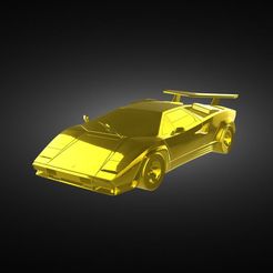 Lamborghini-2.jpg Télécharger fichier STL Lamborghini Countach • Objet pour imprimante 3D, vadim00193