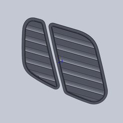 1.jpg Fichier STL BMW e46 - seuil de capot・Objet pour impression 3D à télécharger