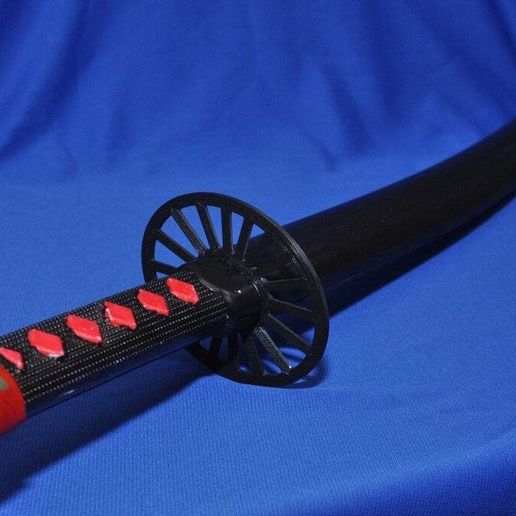DSC_0682.JPG Tanjiro's handguard for Toy sword