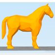 horse_3d.jpg Pferd low poly