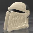 ALEXA-ECHO-DOT-5_SKULL_BOBA-FEET.jpg Suporte Alexa Echo Dot 4a e 5a Geração Boba Fett Skull Star Wars