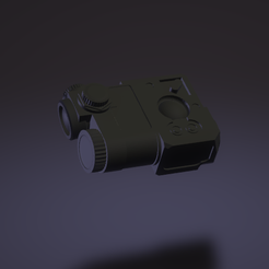 sdwergfsw.png STL file Perst-4 Laser sight (green+ laser, IR laser)・3D printer model to download