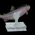 Rainbow-trout-trophy-10.png rainbow trout / Oncorhynchus mykiss fish in motion trophy statue detailed texture for 3d printing