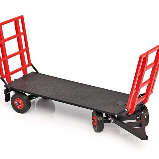 Bale Trailer – 3D Printable Snap-Fit Farm Trailer Kit, No Glue