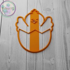 untffitled.jpg STL file Easter cookie cutter・3D printing model to download, Things3D