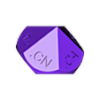 Attribution_10_faces_dices.stl Allocation 10 sided dices