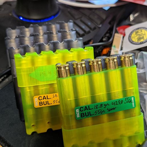 .223 5-round case for load development 3D model