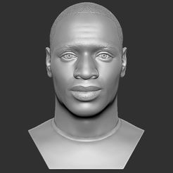 1.jpg STL file Omar Sy bust for 3D printing・3D printable model to download