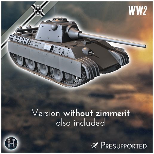 6.jpg Panzer V Panther Ausf. F - Germany Eastern Western Front Normandy Italy Berlin Bulge WWII