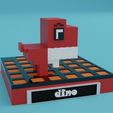 dino-2.jpg Minecraft dinosaur model | STL file for 3D printing