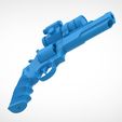 037.jpg Smith & Wesson Model 629 Performance Center from the movie Escape from L.A. 1996 1:10 scale 3d print model