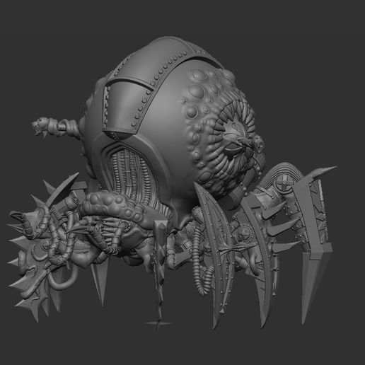 Unpredictable Cyborg Spider