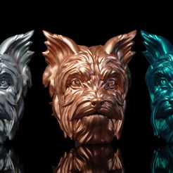 R1.jpg Archivo STL gratis Yorkshire terrier・Diseño imprimible en 3D para descargar