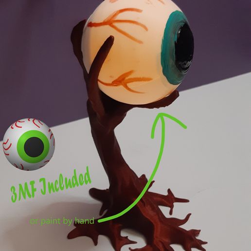 FloatingEyeBallTealightStand.jpg Floating Eye Tealight Stand or Wall Mount