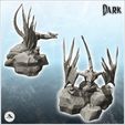 2.jpg Vociferous dragon on rock (3) - Fantasy Medieval Dark Chaos Animal Beast Undead