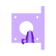 Fluidity_struder_base_B.stl Other handed direct drive 1.75mm bowden extruder. Also use for cord drive of curtains.