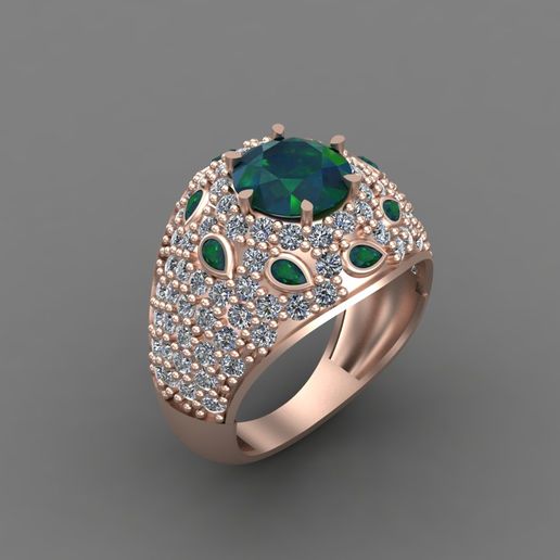 WOMEN RING - 3DM RENDER DETAIL 3D PRINT MODEL - 3D model
