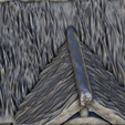 14.png Medieval house with terrace and thatched roof (1) - Warhammer Age of Sigmar Alkemy Lord of the Rings War of the Rose Warcrow Saga