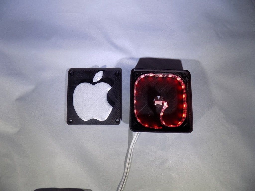 8_display_large.JPG Free STL file Apple Logo LED Nightlight/Lamp・3D printer model to download, Balkhagal4D