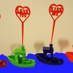valentine_picks.jpg Free STL file Valentine toothpicks・3D print design to download