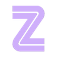 Z.stl Letters and Numbers SEGA Letters and Numbers | Logo