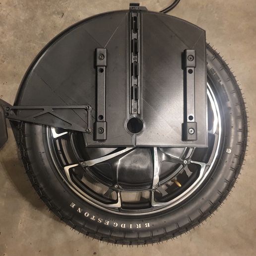 Kingsong S22 Side Cover Mudguard 3D model