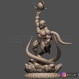06.JPG Super Frieza fighting from Dragon Ball Z 3D print model