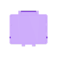 containerBase.stl Battery Holder and Container