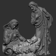 1.png birth, manger, virgin Mary, Saint Joseph and baby Jesus - Nacimiento, manesebre