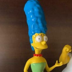 MArgefotocults1.jpg 3D file MARGE THE SIMPSONS FAMILY COLLECTION・3D printer model to download