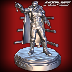 front.png Tekken 8 - King statue (and bust)