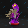 Shedinja2.png Shedinja presupported 3D print model