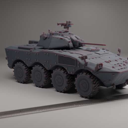 VBM (Veicolo Blindato Medio) Freccia 8x8 IFV 3D model