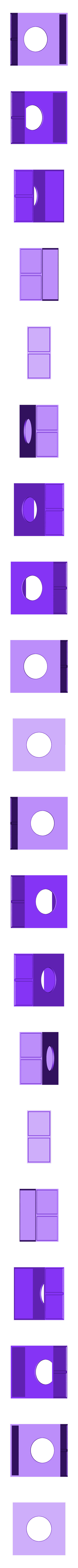 Bottom.stl Caja de posavasos inspirada en Tardis