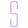 S.stl Letters and Numbers ALIENS | Logo