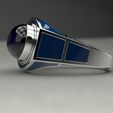 Ring-R2D2-8.jpg STL file Ring with enamel R2D2・3D print design to download