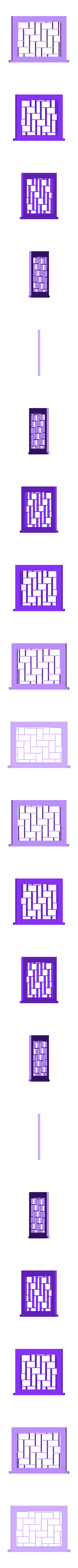 porte horizontale une porte 99x80 motif 2.stl fridge furniture