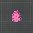 CookieCutter-124.jpg Cute Unicorn Cookie Cutter & Stamp – Kawaii Unicorn STL (2 Inch)