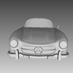 Bildschirm­foto-2023-08-26-um-14.58.31.png Mercedes 300SL Gullwing W198 Silberpfeil Silver Arrow sculpture